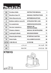 Makita KT001G Gebruiksaanwijzing