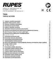 Rupes Ta6A Triple Action Vertaling Van De Originele Gebruiksaanwijzing