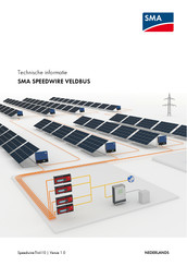 SMA SPEEDWIRE VELDBUS Technische Handleiding