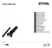 Stihl AMK 056 Gebruiksaanwijzing