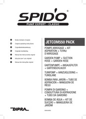 SPIDO Classic JETCOM550 PACK Originele Handleiding