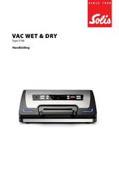 SOLIS Vac Wet & Dry 5708 Handleiding