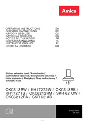 Amica SKR 62 AB Gebruiksaanwijzing