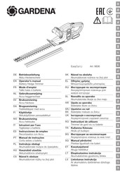 Gardena 9836 Gebruiksaanwijzing