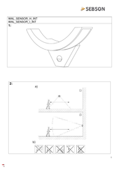 Sebson WAL SENSOR H INT Gebruiksaanwijzing