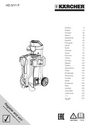 Kärcher HD 5/11 P Handleiding