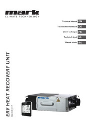 Mark ERV HEAT RECOVERY UNIT Technische Handleiding