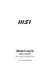 MSI Modern AM272P 1MG Onderhoudshandleiding