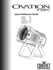 Chauvet Professional Ovation P-56FC Beknopte Handleiding