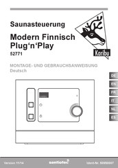 Karibu Plug'n'Play 52771 Handleiding