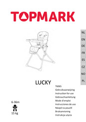 topmark LUCKY T6065 Gebruiksaanwijzing