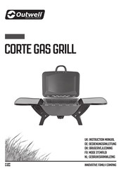 Outwell CORTE GAS GRILL Gebruiksaanwijzing