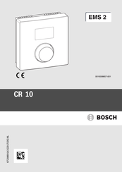 Bosch CR 10 Handleiding