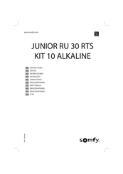 SOMFY JUNIOR RU 30 RTS Handleiding