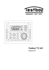 Testboy TV 441 Bedieningshandleiding