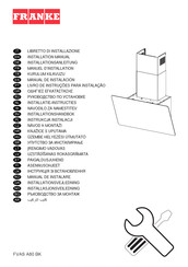 Franke FVAS A80 BK Installatie-Instructies