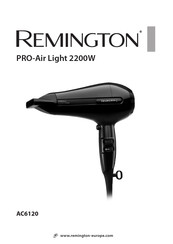 Remington PRO-Air Light AC6120 Handleiding