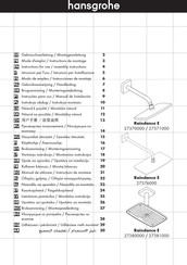 Hansgrohe Raindance E 27380000 Gebruiksaanwijzing