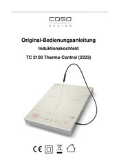 CASO DESIGN TC 2100 Thermo Control Handleiding