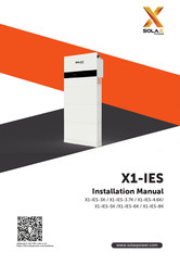 SolaX Power X1-IES Series Installatiehandleiding