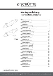 Schütte LONDON Montagehandleiding