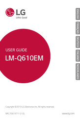 LG LM-Q610EM Gebruikershandleiding