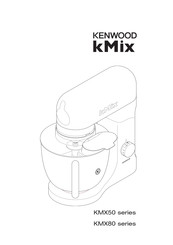 Kenwood Kmix KMX80 Series Handleiding