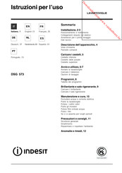 Indesit DSG 573 Gebruiksaanwijzing