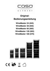 CASO DESIGN 650 Gebruiksaanwijzing