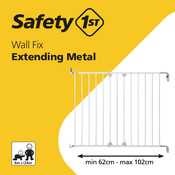 Safety first Wall Fix Extending Metal Gebruiksaanwijzing