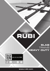 Rubi SLAB TRANS HEAVY DUTY Handleiding