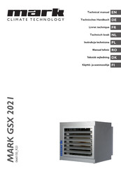 Mark GSX 2021 Technische Handleiding