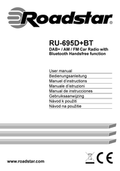 Roadstar RU-695D+BT Gebruiksaanwijzing