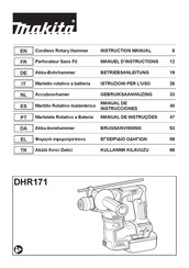 Makita DHR171 Gebruiksaanwijzing