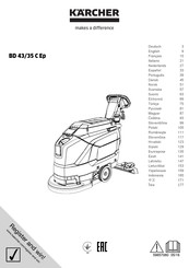Kärcher BD 43/35 C Ep Handleiding
