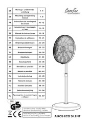 CasaFan AIROS ECO SILENT Gebruiksaanwijzing