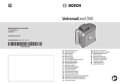 Bosch UniversalLevel 360 Oorspronkelijke Gebruiksaanwijzing