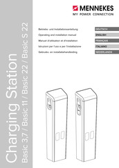 Mennekes AMTRON Basic 11 Installatiehandleiding