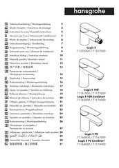 Hansgrohe Logis E 100 CoolStart 71176000 Gebruiksaanwijzing