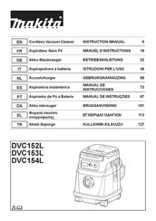 Makita DVC154L Gebruiksaanwijzing