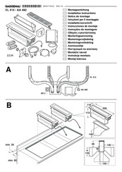 Gaggenau AA 490 Installatievoorschrift