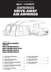 Dometic RALLY AIR PRO 390 D/A Handleiding