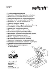 Wolfcraft 5018000 Handleiding