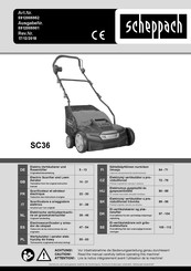 Scheppach SC36 Originele Handleiding