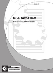 Diamond DW3418-M Handleiding