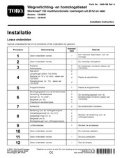 Toro 120-5045 Installatie-Instructies