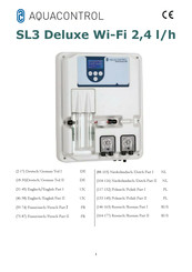 Aquacontrol SL3 Deluxe Wi-Fi 2,4 l/h Handleiding