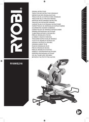 Ryobi R18MS216 Instructies