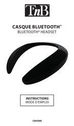 T'nB CASQUE BLUETOOTH Handleiding