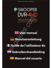 Snooper DVR-4HD Gebruikershandleiding